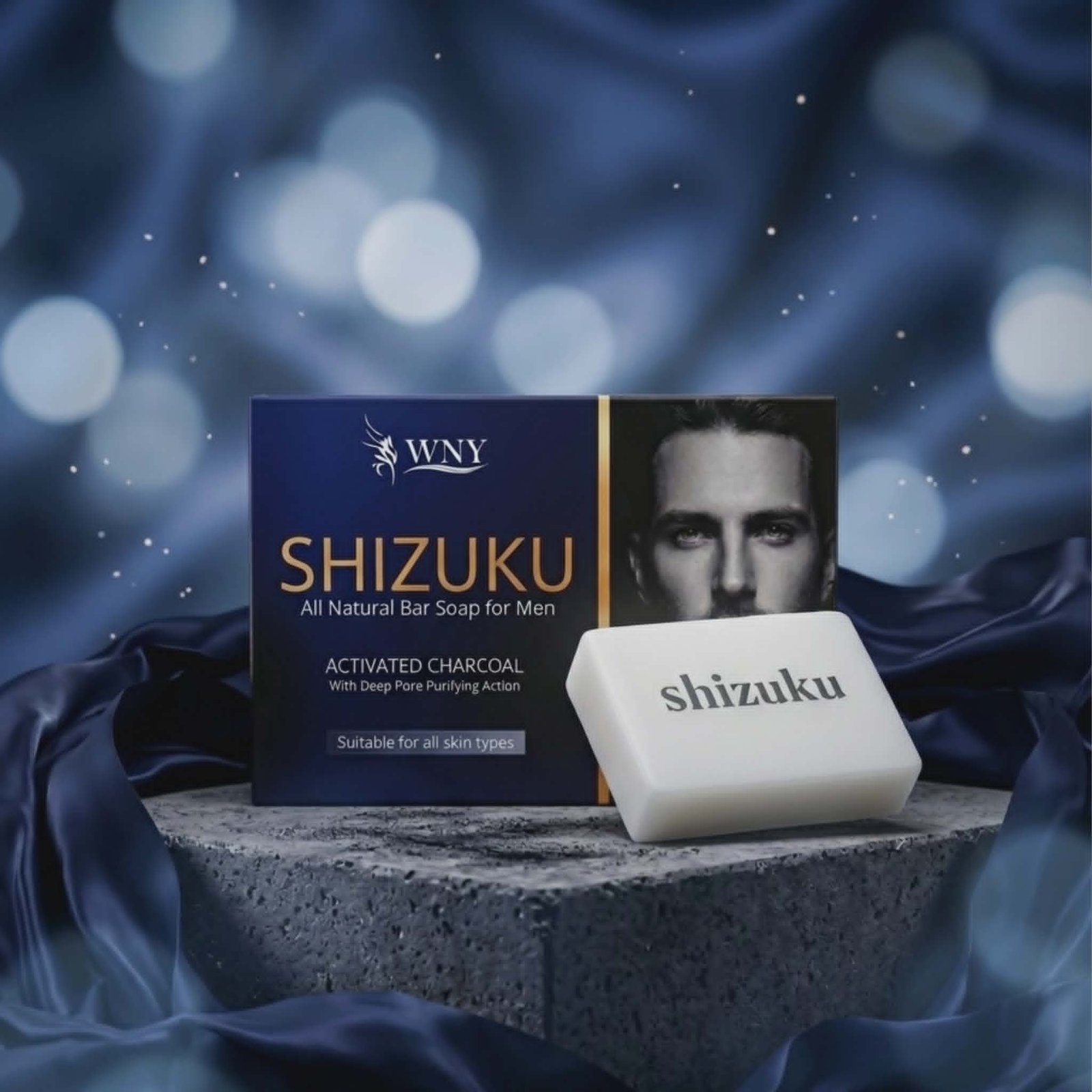 Shizuku All Natural Bar Soap for Men